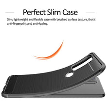Load image into Gallery viewer, Motorola Moto G30 / Moto G10 Slim Soft Flexible Carbon Fiber Brush Metal Style TPU Case
