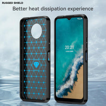 Load image into Gallery viewer, Nokia C200 Case Slim TPU Phone Cover w/ Carbon Fiber
