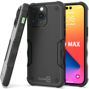 Apple iPhone 14 Pro Max Case Heavy Duty Military Grade Phone Cover