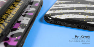 iPhone XS / iPhone X Case Safari Skin Slim Fit TPU Animal Print Phone Cover