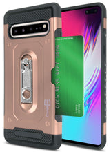 Load image into Gallery viewer, Samsung Galaxy S10 5G Kickstand Case with Card Holder - Zipp Series
