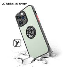 Load image into Gallery viewer, Apple iPhone 14 Pro Ring Case Clear Tinted Back Phone Cover
