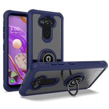 Load image into Gallery viewer, LG Tribute Monarch / Risio 4 / K8x Case - Clear Tinted Metal Ring Phone Cover - Dynamic Series
