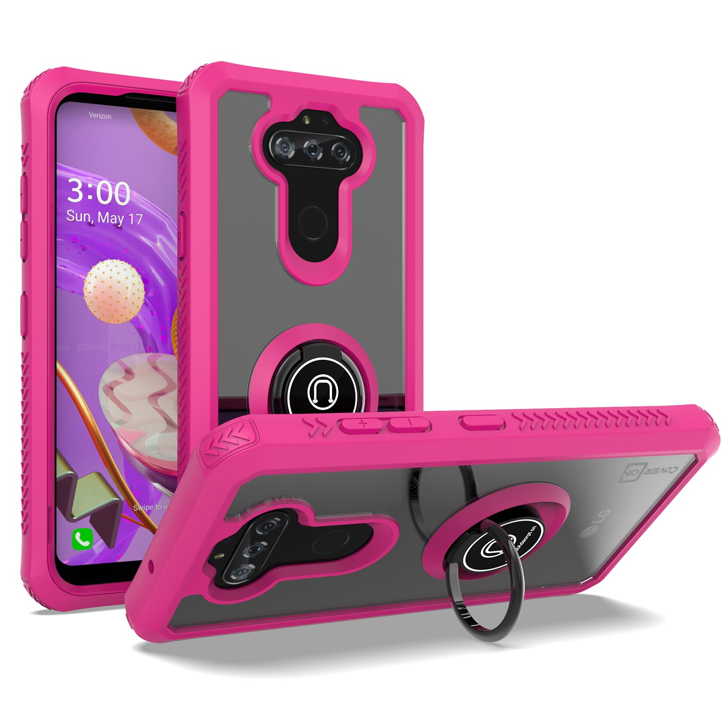 Dual Layer Shockproof Case For LG K31 / Aristo 5 / Aristo 5 Plus / Phoenix 5 / Fortune 3 / Risio 4