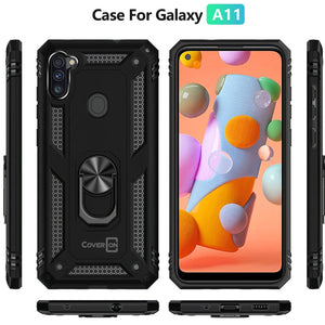 Samsung Galaxy A11 Case with Metal Ring - Resistor Series