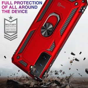 Samsung Galaxy S21 Plus Case with Metal Ring - Resistor Series