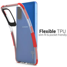 Load image into Gallery viewer, Samsung Galaxy S20 Clear Case - Protective TPU Rubber Phone Cover - Collider Series
