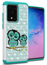 Load image into Gallery viewer, Samsung Galaxy S20 Ultra Case - Rhinestone Bling Hybrid Phone Cover - Aurora Series
