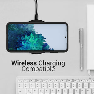 Samsung Galaxy S21 Case - Metal Kickstand Hybrid Phone Cover - SleekStand Series