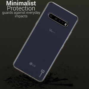 LG V60 ThinQ 5G Case - Slim TPU Rubber Phone Cover - FlexGuard Series