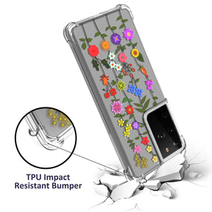 Samsung Galaxy S21 Ultra Case - Slim TPU Silicone Phone Cover - FlexGuard Series
