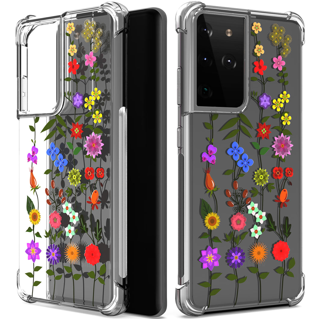 Samsung Galaxy S21 Ultra Case - Slim TPU Silicone Phone Cover - FlexGuard Series