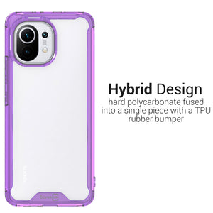 XiaoMi Mi 11 Clear Case Hard Slim Protective Phone Cover - Pure View Series