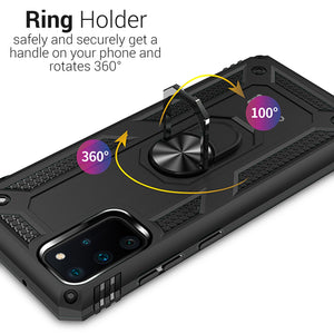 Samsung Galaxy S20 Plus Case with Metal Ring - Resistor Series