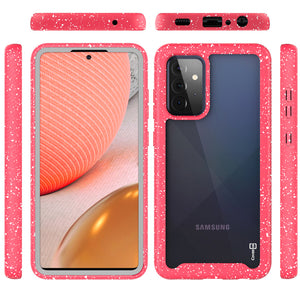 Samsung Galaxy A72 Case - Heavy Duty Shockproof Clear Phone Cover - EOS Series