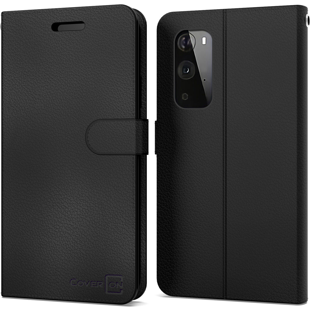 OnePlus 9 Pro Wallet Case - RFID Blocking Leather Folio Phone Pouch - CarryALL Series