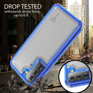 Samsung Galaxy S21 Plus Clear Case - Full Body Tough Military Grade Shockproof Phone Cover