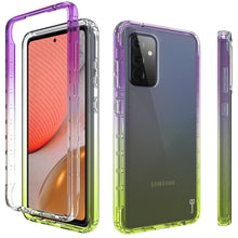 Load image into Gallery viewer, Samsung Galaxy A72 Clear Case Full Body Colorful Phone Cover - Gradient Series
