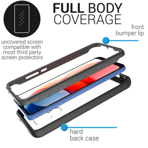 Motorola Moto G Play 2021 Case - Heavy Duty Shockproof Clear Phone Cover - EOS Series