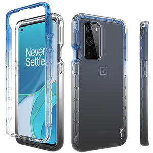 OnePlus 9 Pro Clear Case Full Body Colorful Phone Cover - Gradient Series