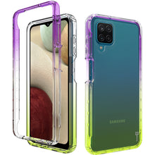Load image into Gallery viewer, Samsung Galaxy A12 Clear Case Full Body Colorful Phone Cover - Gradient Series
