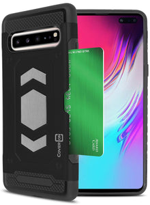 Samsung Galaxy S10 5G Card Case with Metal Plate - Metal Series
