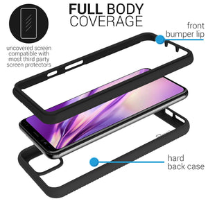 Google Pixel 4 XL Case - Heavy Duty Shockproof Clear Phone Cover - EOS Series