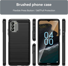 Load image into Gallery viewer, Nokia G400 Case Slim TPU Phone Cover w/ Carbon Fiber
