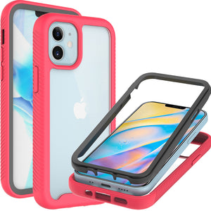 Apple iPhone 12 Mini Case - Heavy Duty Shockproof Clear Phone Cover - EOS Series