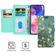Load image into Gallery viewer, Samsung Galaxy A23 5G Wallet Case RFID Blocking Leather Folio Phone Pouch
