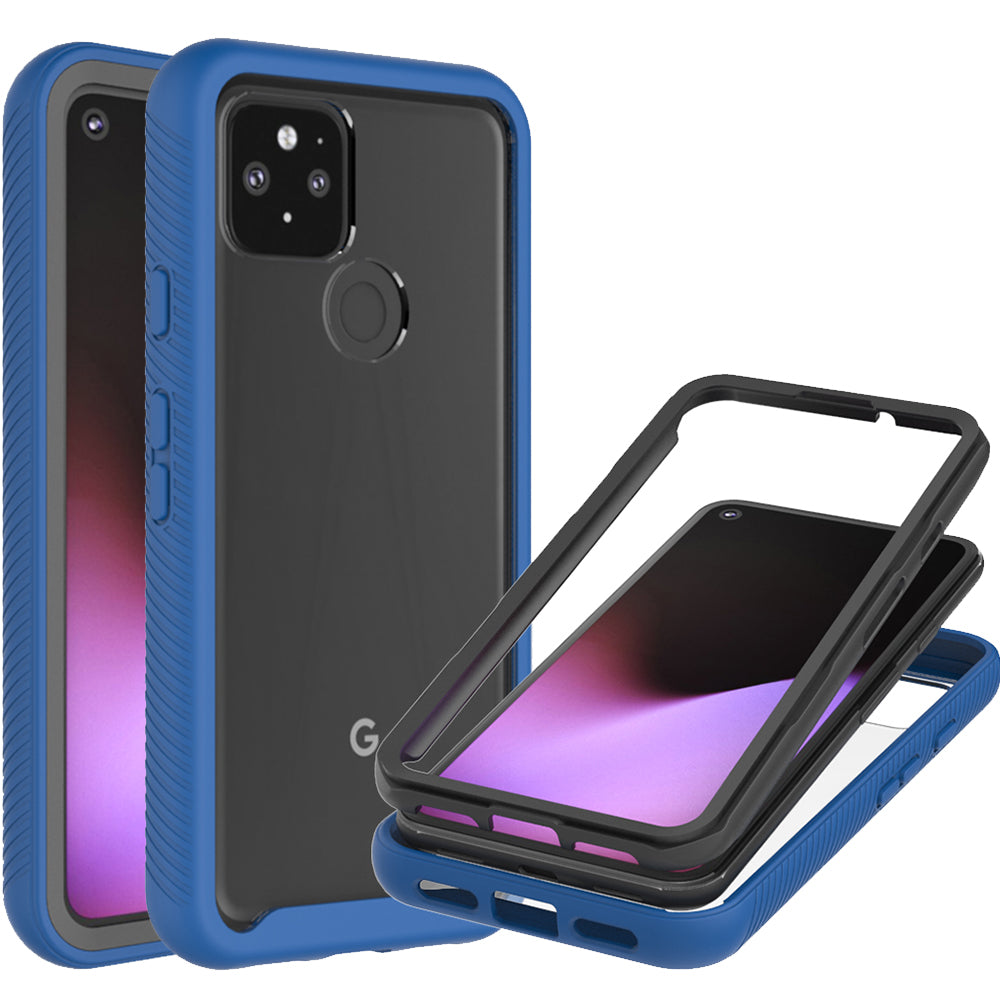 Google Pixel 4a 5G Case - Heavy Duty Shockproof Clear Phone Cover - EOS Series