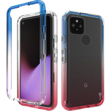 Load image into Gallery viewer, Google Pixel 5 Clear Case Full Body Colorful Phone Cover - Gradient Series
