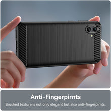 Load image into Gallery viewer, Samsung Galaxy A04 Case Slim TPU Phone Cover w/ Carbon Fiber
