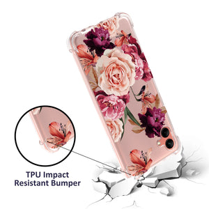 Samsung Galaxy A04 Slim Case Transparent Clear TPU Design Phone Cover