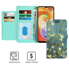 Load image into Gallery viewer, Samsung Galaxy A04 Wallet Case RFID Blocking Leather Folio Phone Pouch
