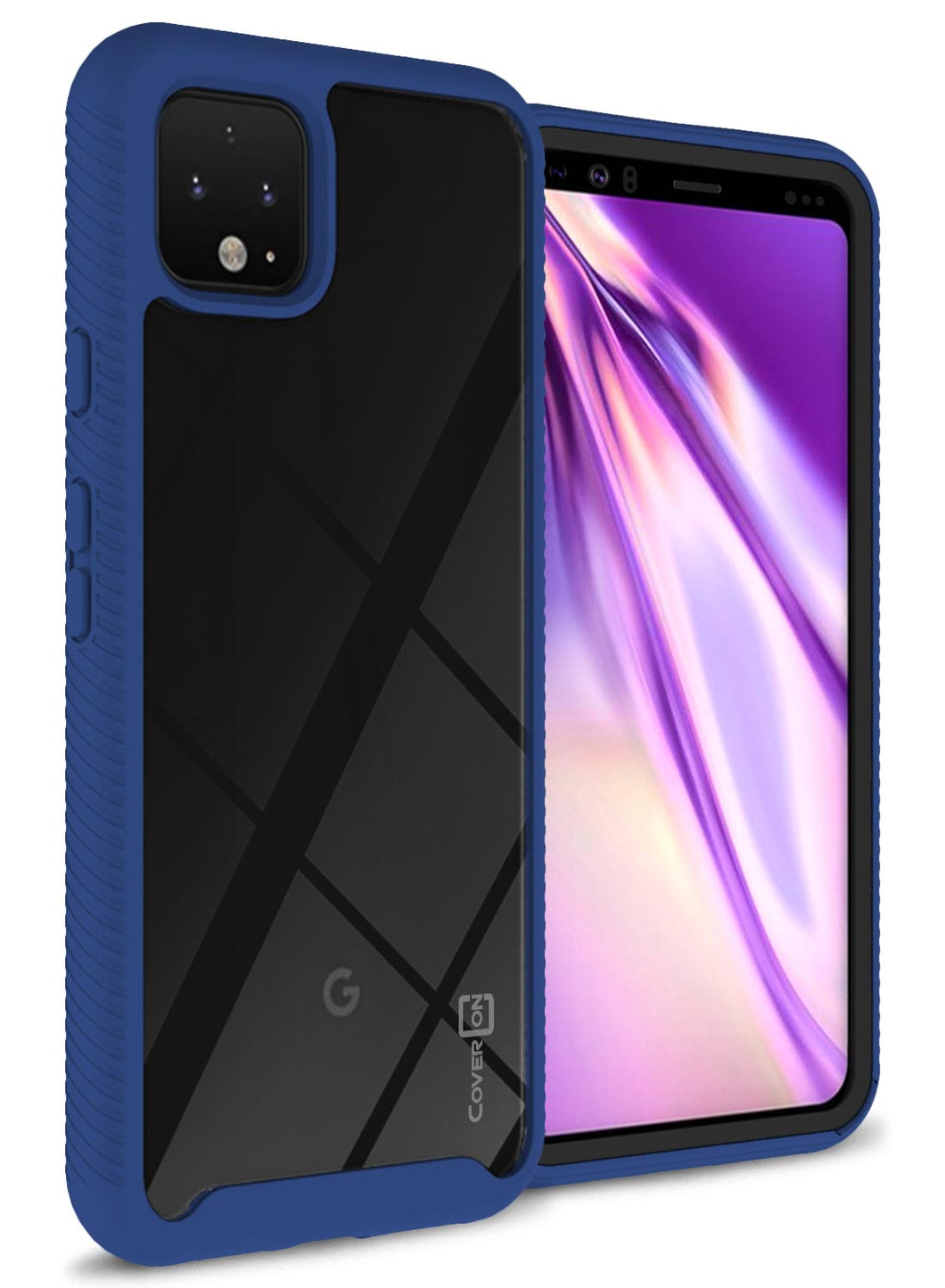 Google Pixel 4 Case - Heavy Duty Shockproof Clear Phone Cover - EOS Series