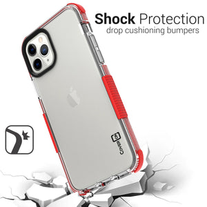 iPhone 11 Pro Max Clear Case - Protective TPU Rubber Phone Cover - Collider Series