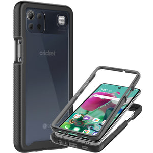 LG K92 5G Case - Heavy Duty Shockproof Clear Phone Cover - EOS Series