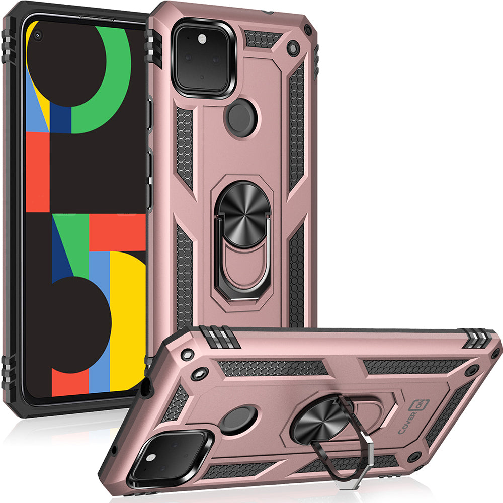 Google Pixel 4a 5G Case with Metal Ring - Resistor Series