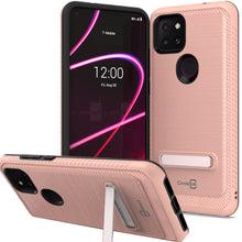 Load image into Gallery viewer, TCL T-Mobile Revvl 5G Case - Metal Kickstand Hybrid Phone Cover - SleekStand Series
