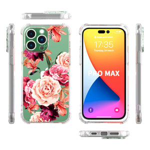 iPhone 14 Pro Max Case Slim Transparent Clear TPU Design Phone Cover