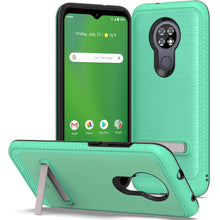 Load image into Gallery viewer, Cricket Ovation / AT&amp;T Radiant Max Case - Metal Kickstand Hybrid Phone Cover - SleekStand Series
