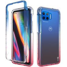Load image into Gallery viewer, Motorola Moto G 5G Plus / Moto One 5G Clear Case Full Body Colorful Phone Cover - Gradient Series
