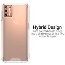 Load image into Gallery viewer, Motorola Moto G9 Plus Clear Case Hard Slim Protective Phone Cover - Pure View Series
