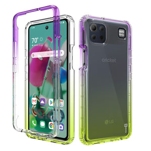 LG K92 5G Clear Case Full Body Colorful Phone Cover - Gradient Series