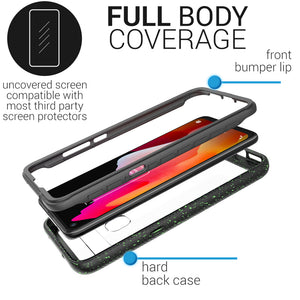 TCL 10L / 10L Lite Case - Heavy Duty Shockproof Clear Phone Cover - EOS Series