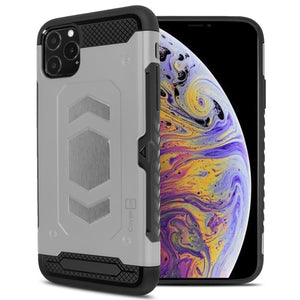 iPhone 11 Pro Card Case with Metal Plate - Metal Series