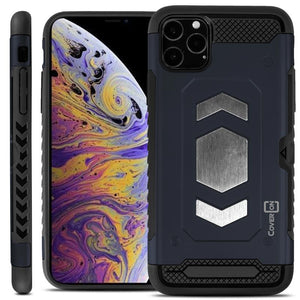 iPhone 11 Pro Card Case with Metal Plate - Metal Series