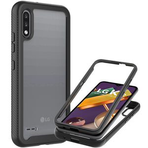 LG K22 / K22+ Plus / K32 Case - Heavy Duty Shockproof Clear Phone Cover - EOS Series