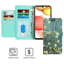 Load image into Gallery viewer, Samsung Galaxy A42 5G Wallet Case - RFID Blocking Leather Folio Phone Pouch - CarryALL Series
